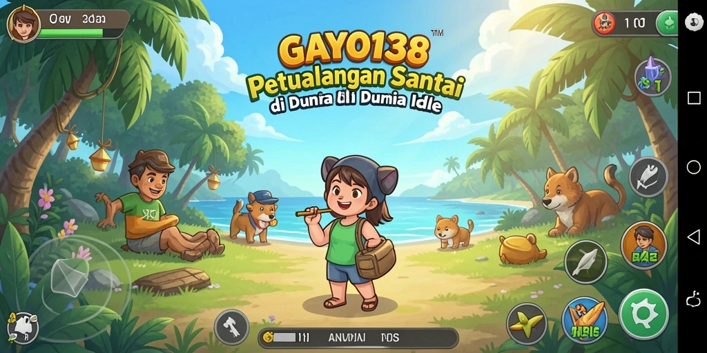 Tangkapan layar gameplay GAYO138 menampilkan karakter dalam dunia Idle.