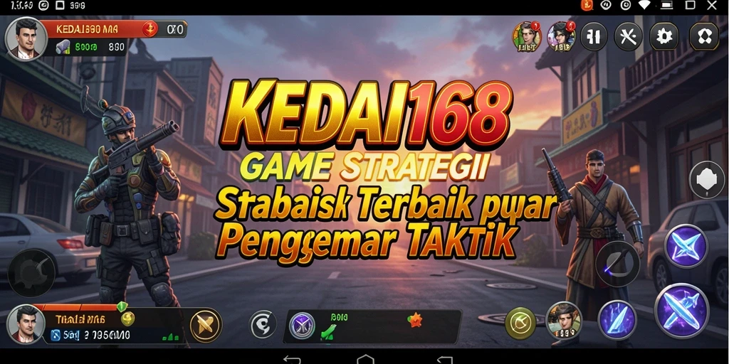 Screenshot gameplay KEDAI168 yang menampilkan suasana pertempuran strategi.