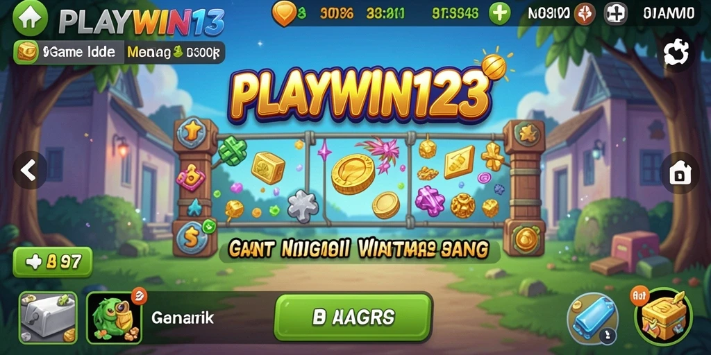 Tampilan gameplay PLAYWIN123 yang menarik dan seru.