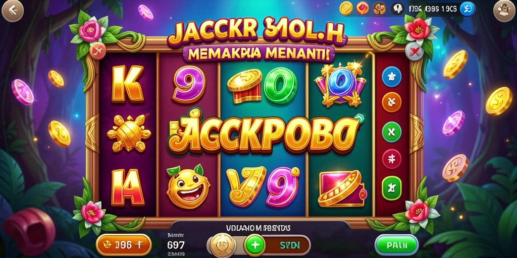 Tampilan menarik dari gameplay Slot V87 dengan berbagai efek visual.